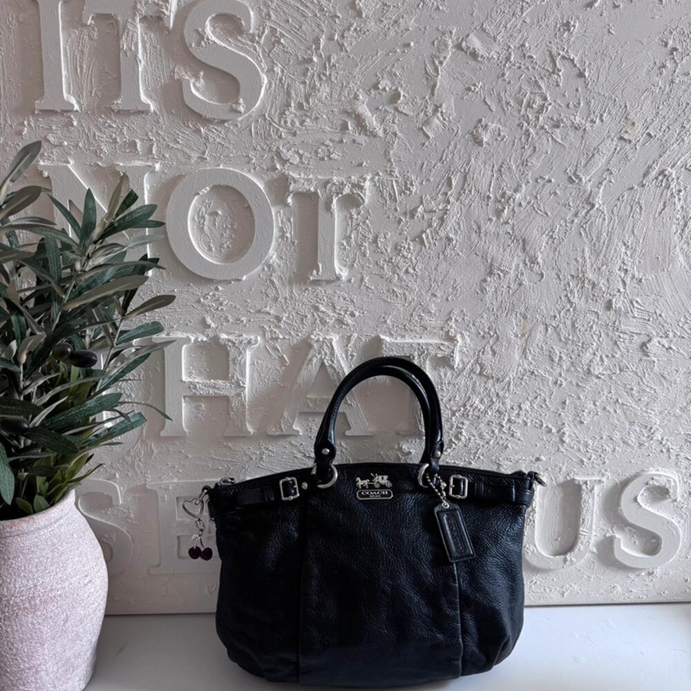 Coach Madison vintage Black Satchel Bag